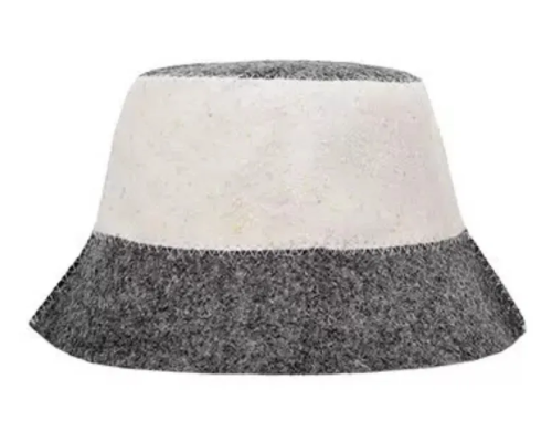 HOT POT шапка д/бани и сауны панама войлок